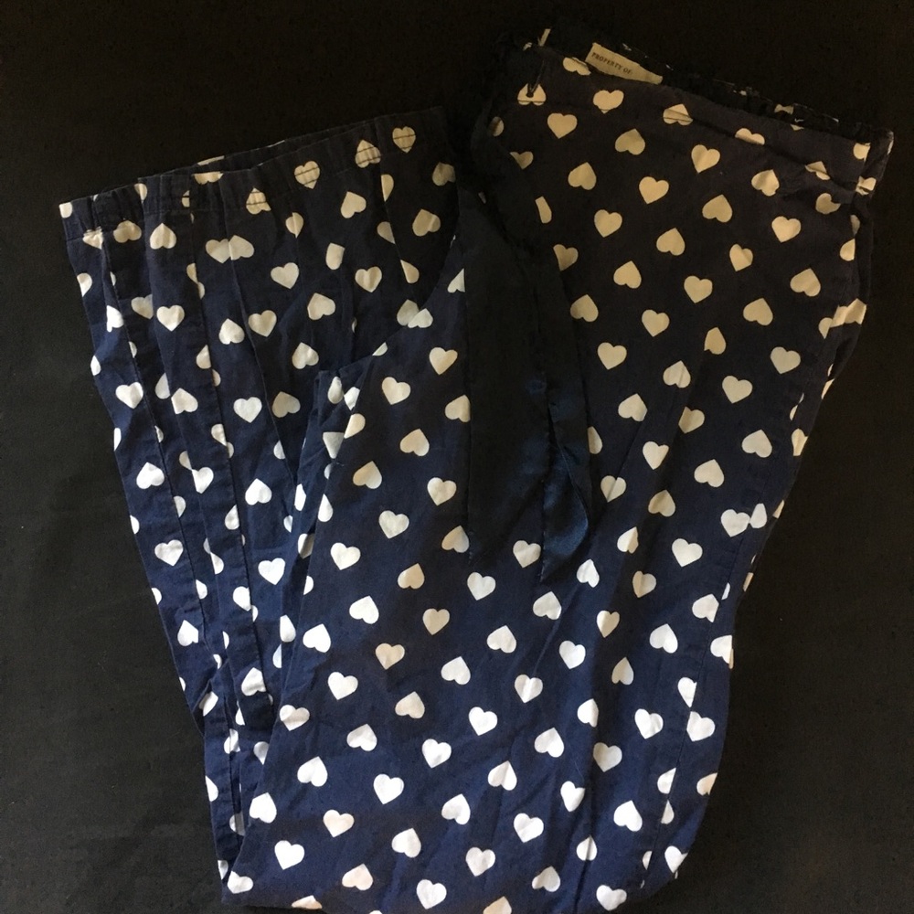 Aerie small heart patterned pj bottoms